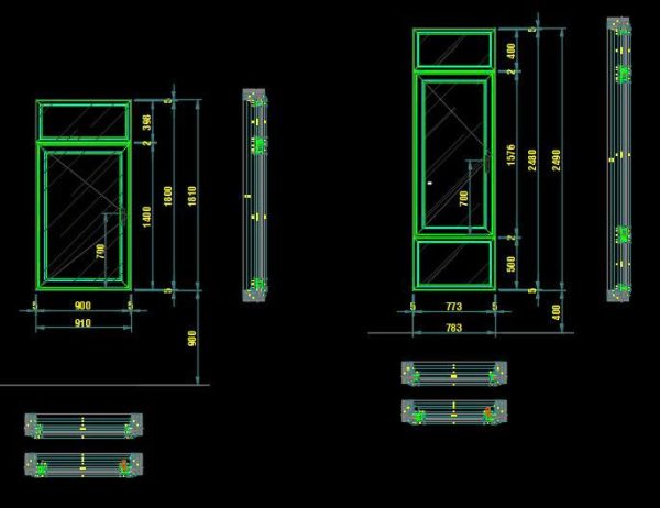 CH07 - THƯ VIỆN BLOCK ĐỘNG CỬA NHÔM XINGFA